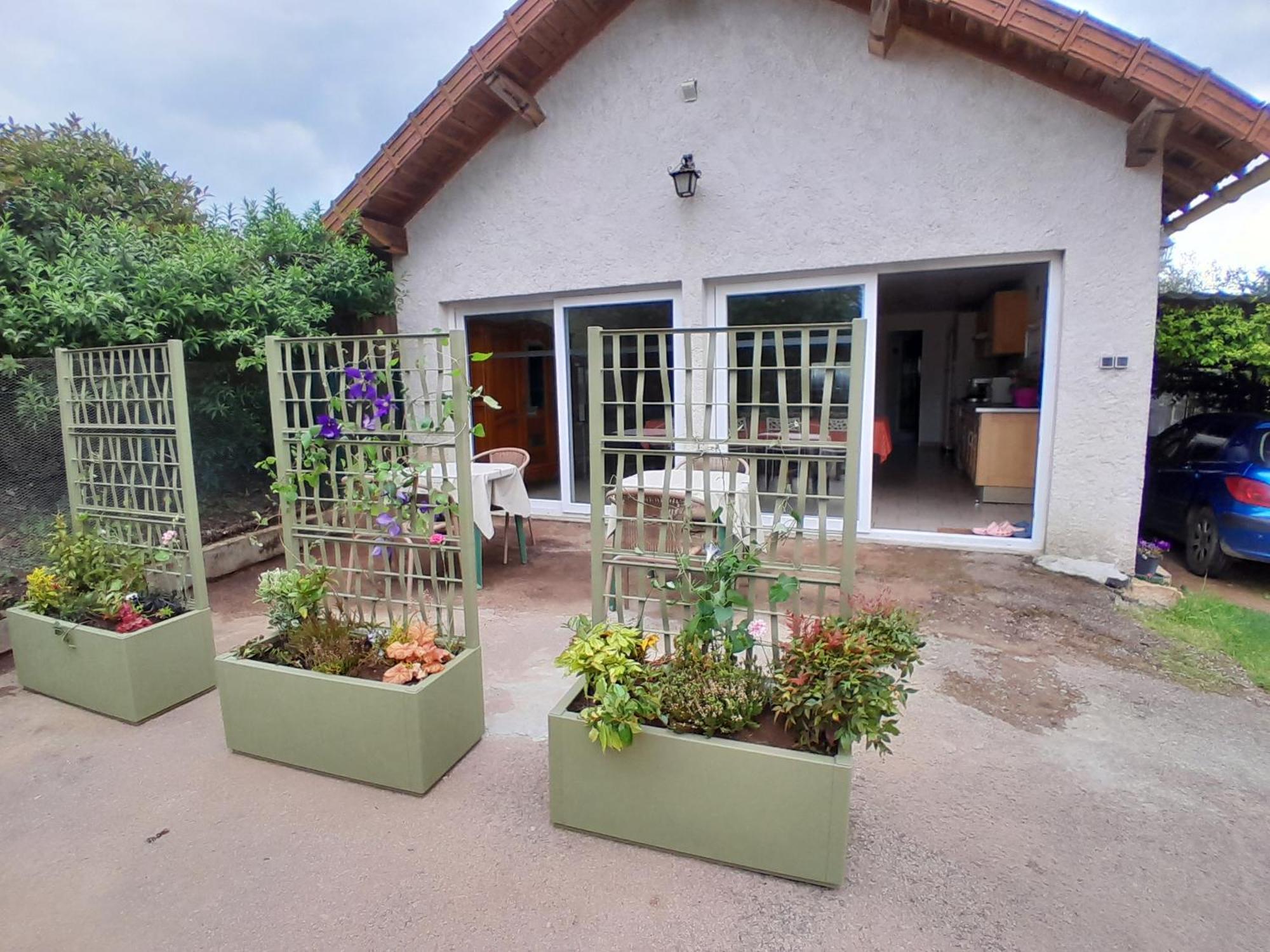 Chambres D Hotes Au P'Tit Bonheur Campagnard Jarnosse Exterior photo