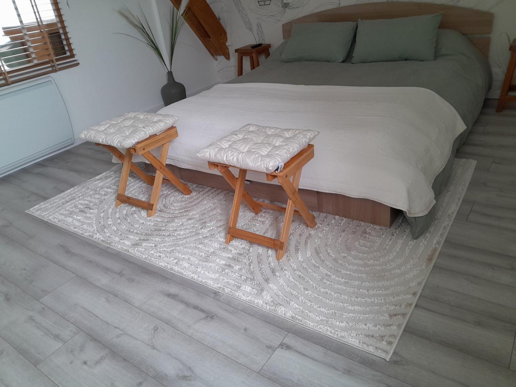 Chambres D Hotes Au P'Tit Bonheur Campagnard Jarnosse Room photo